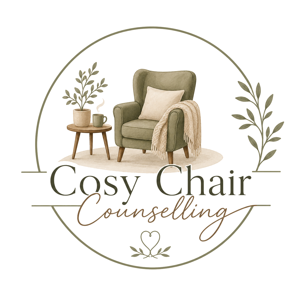 Cosy Chair Counselling Logo